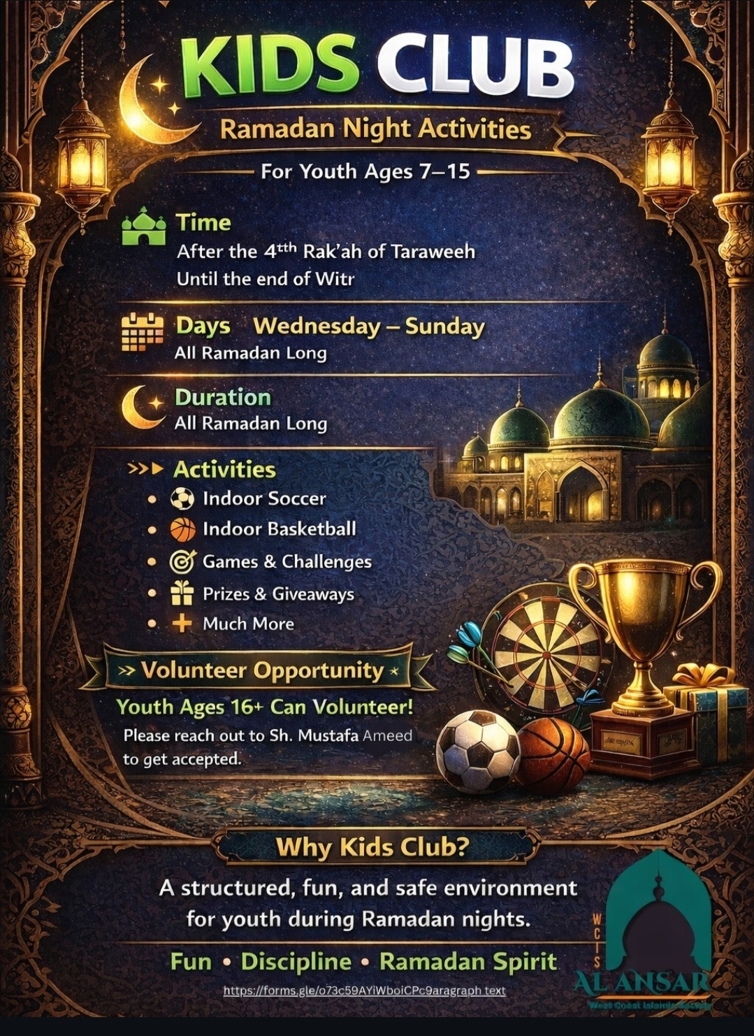 Ramadan Night Activities
