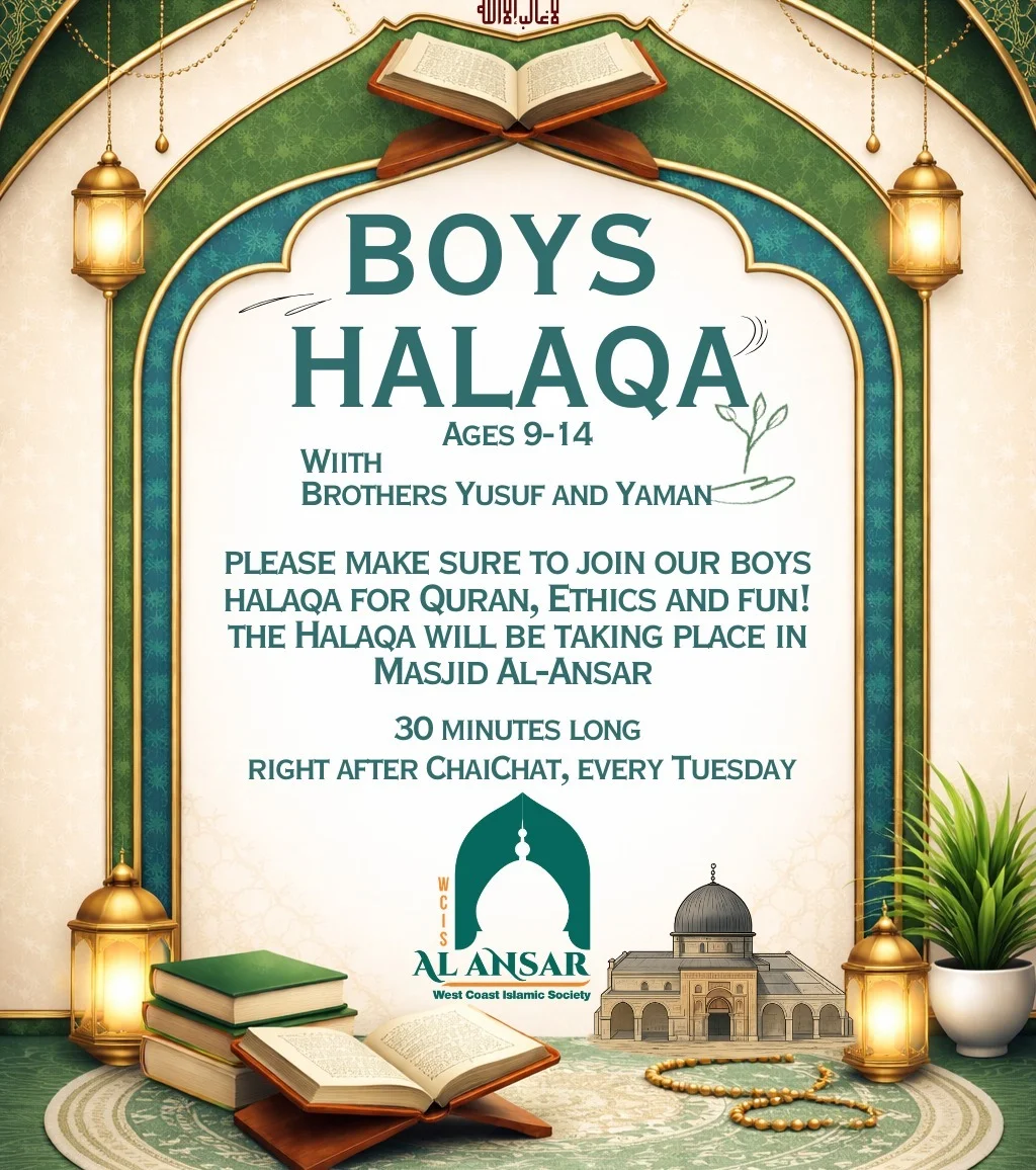 Boys Halaqa