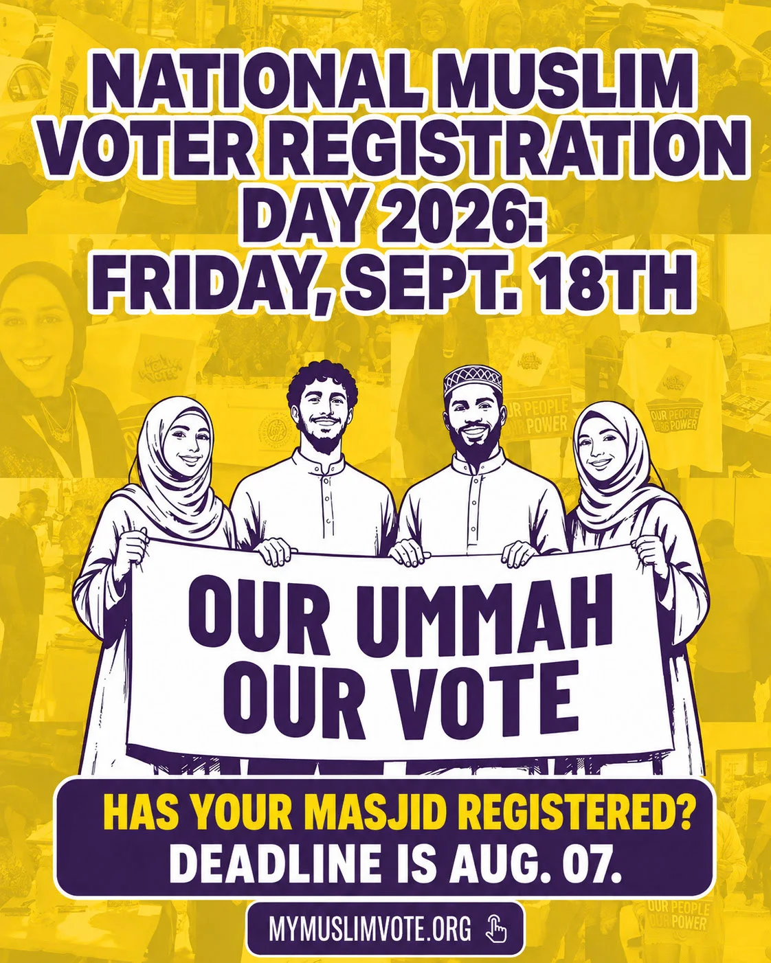 National Muslim Voter Registration Day 2026