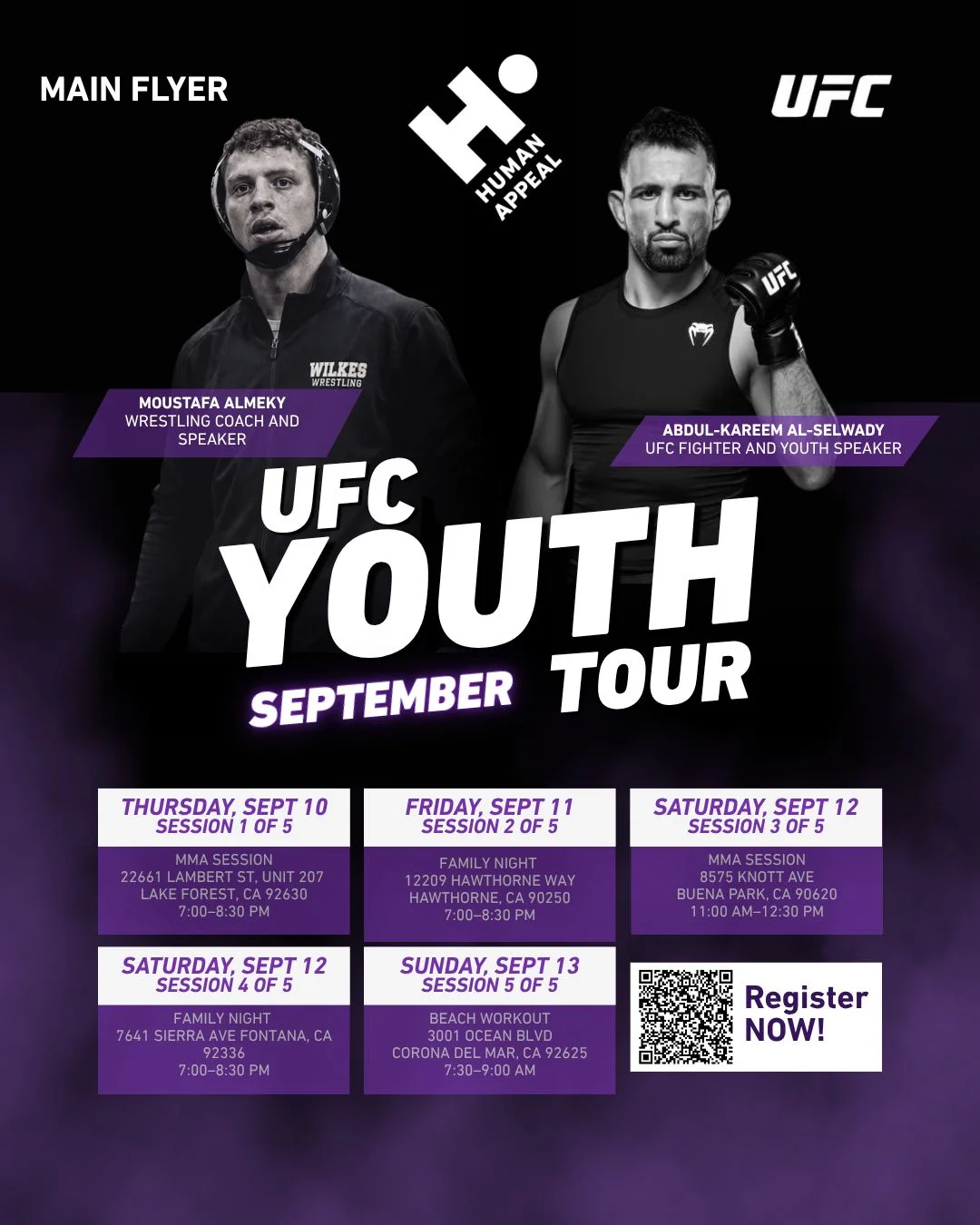 UFC Youth September Tour